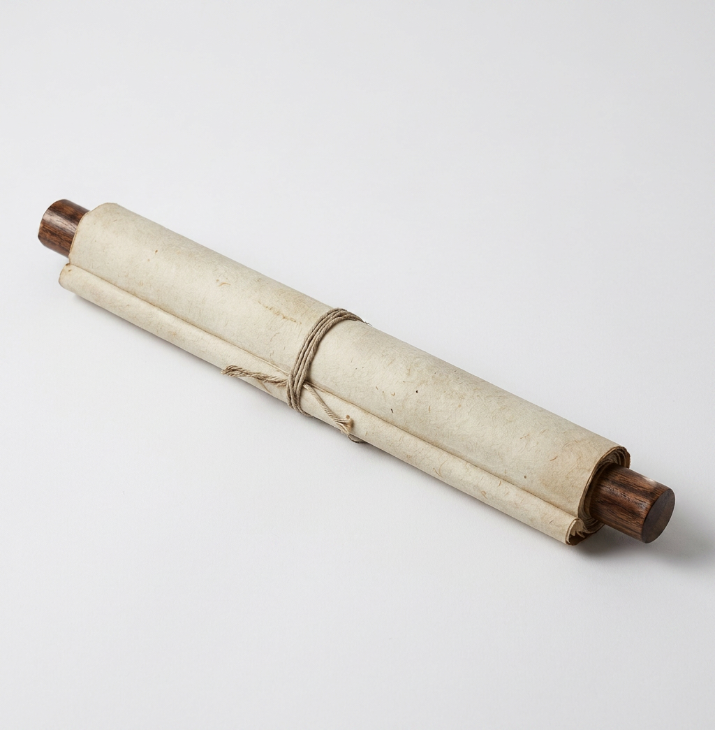 Bamboo Scroll Tube