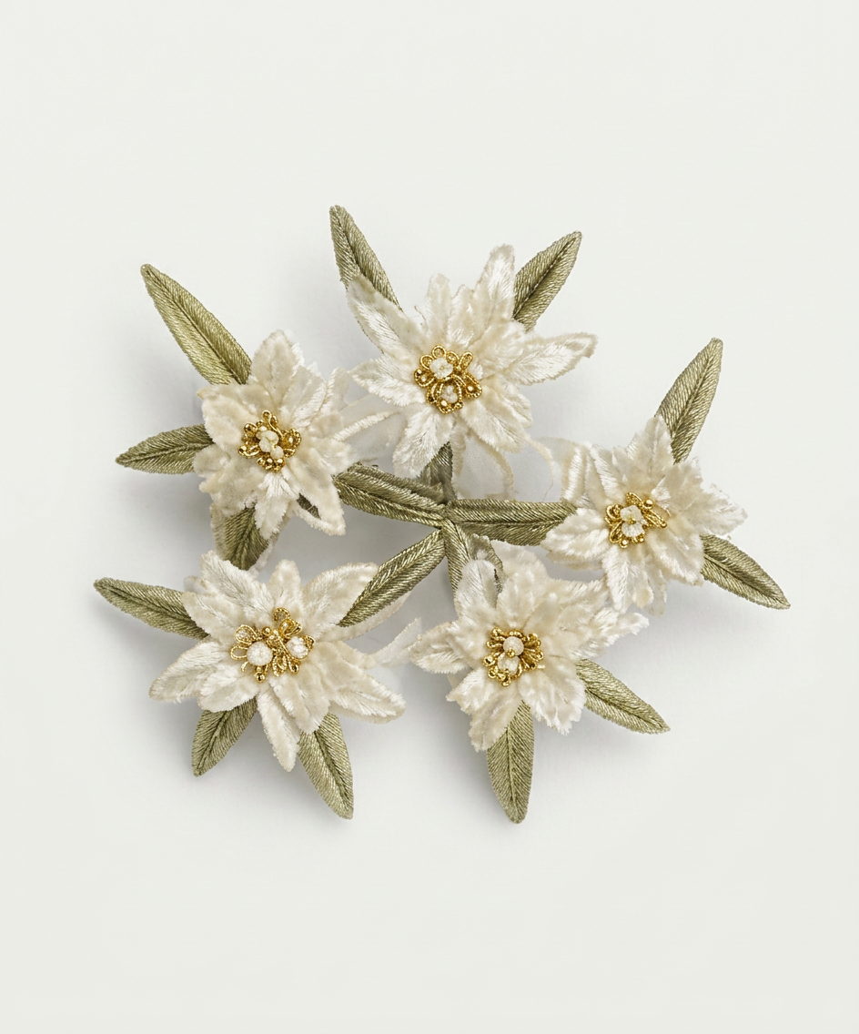 Edelweiss Brooch