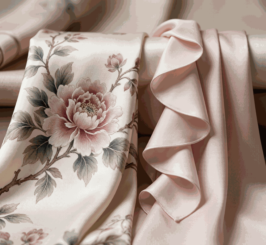Silk Fabric Roll