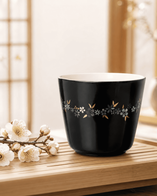 Coiled Flower Cup (Ceramic Version)