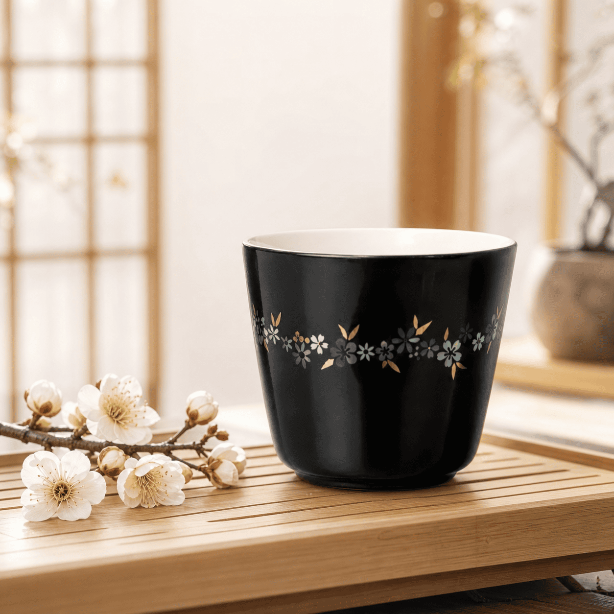 Coiled Flower Cup (Ceramic Version)