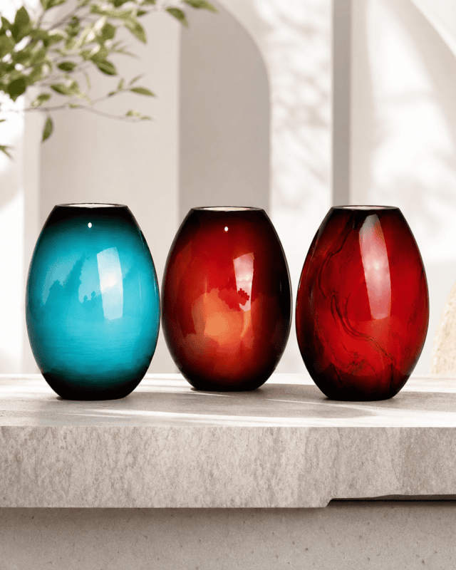 Cuixia Liudan Vase (Cyan Version)