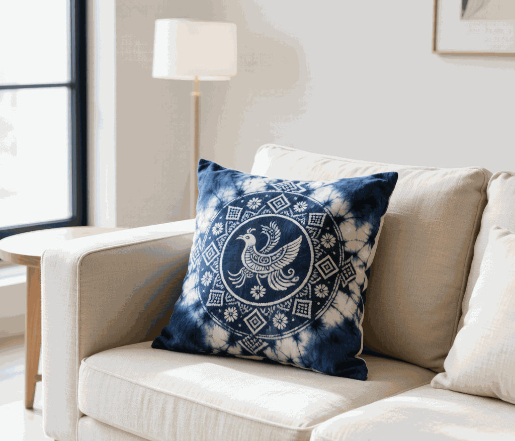 Tie-Dye Cushion Cover