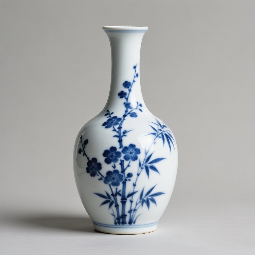 Blue & White Tea Cup