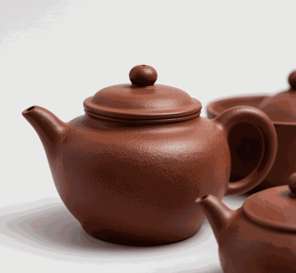 Purple Clay Tea Set