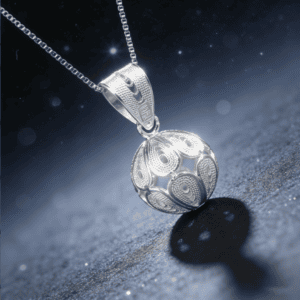 Filigree Silver Pendant