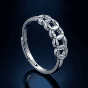 Coin Couple Silver Rings