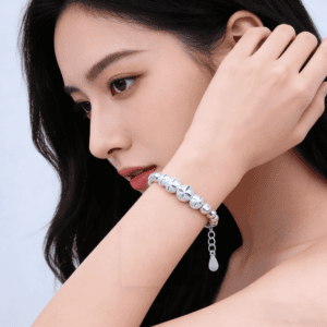 Fortune Bead Silver Bracelet