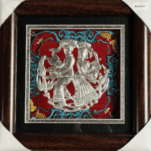 Silver Painting Series 2 (Bench Dance, Ancient Festival, Brocade)