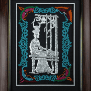 Silver Painting Series 5 (Guzang Festival, Brocade)