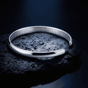 Heart-shaped Silver Bracelet