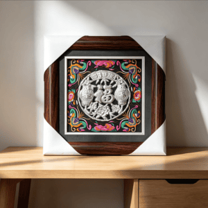 Silver Painting Family Portrait (Style B)