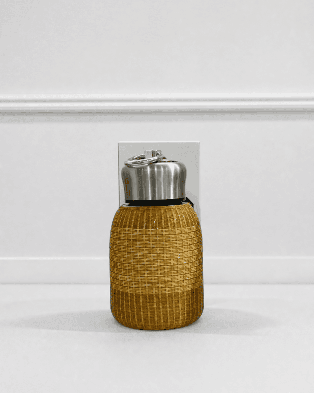 Bamboo-woven Rubbed Lacquer Insulated Cup