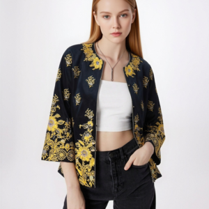 Gilded Gold Su Embroidery Robe