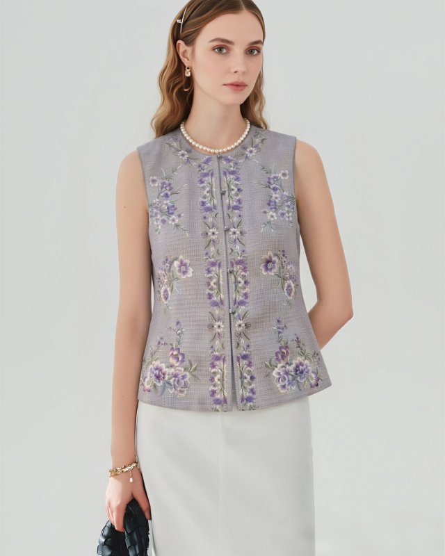 Huajian Xu Su Embroidery Vest