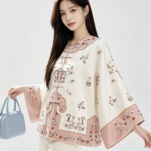 Zuifurong Su Embroidery Top