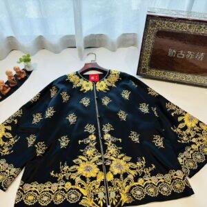 Gilded Gold Su Embroidery Robe